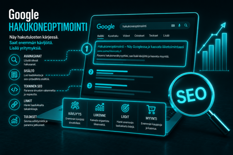 Google hakukoneoptimointi