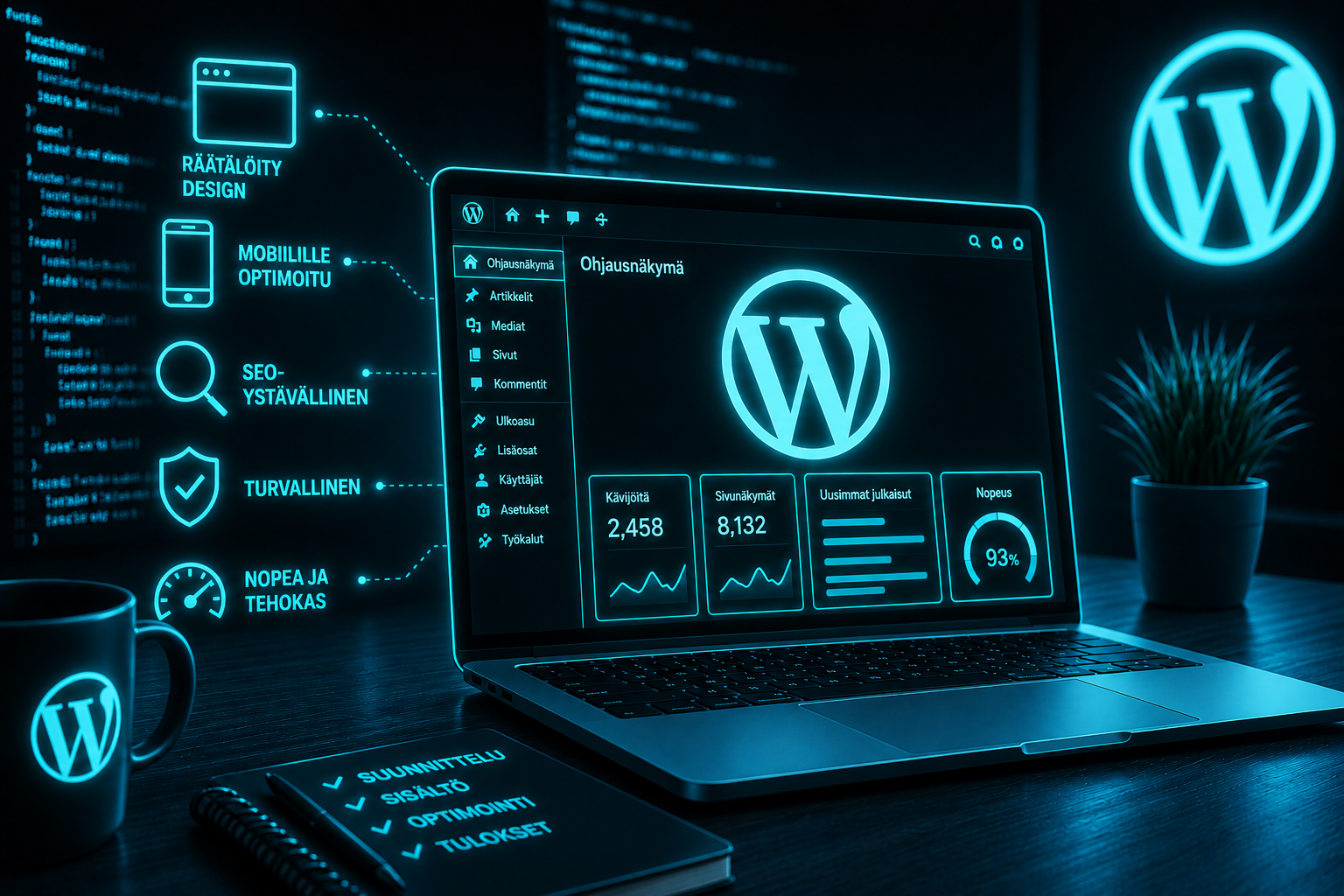 wordpress kotisivut yritykselle