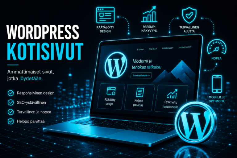wordpress kotisivut yritykselle