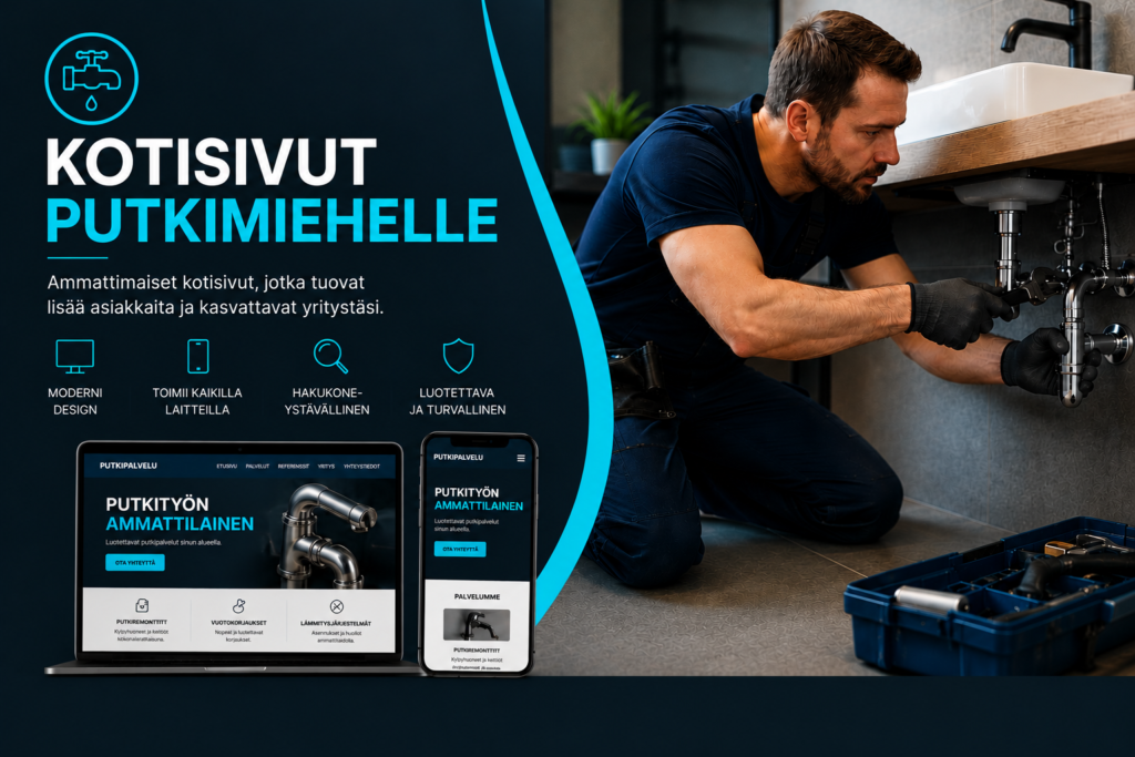 kotisivut putkimiehelle