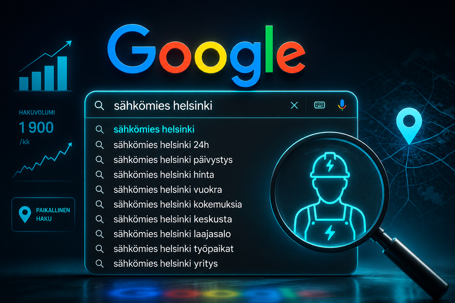 Hakukoneoptimointi yrityksille