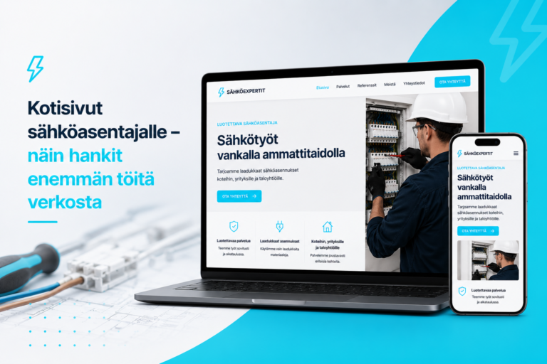 Kotisivut sähköasentajalle